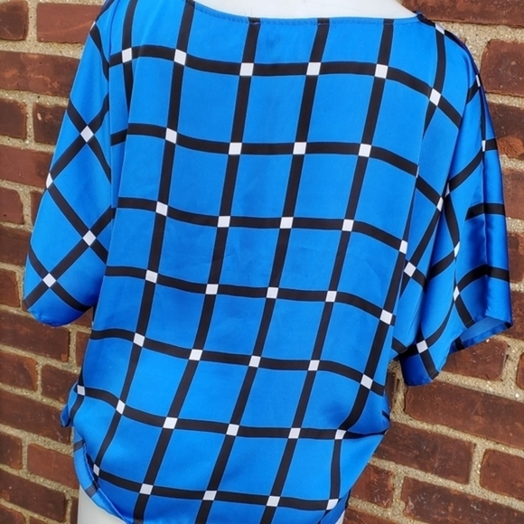 Michael Michael Kors blue blouse M..XL - Picture 6 of 14